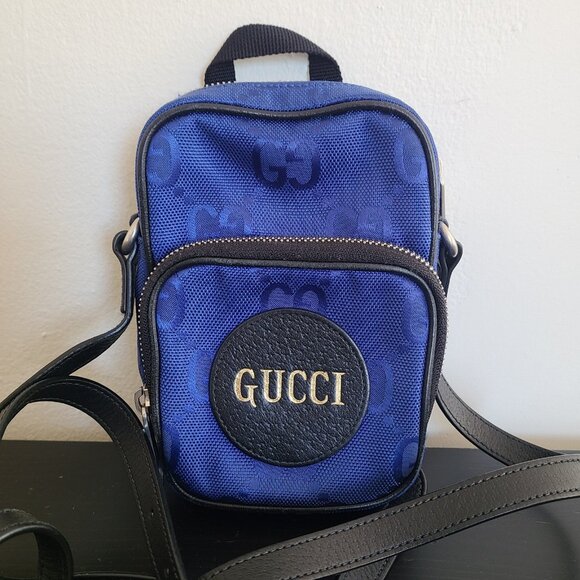 Gucci Handbags - Gucci Off The Grid Messenger Bag Mini Blue Crossbody Unisex